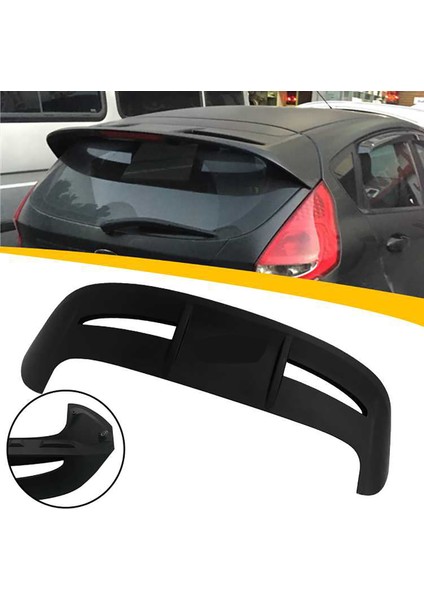 Ford Focus 3 Hb Spoiler Parlak Siyah Spoyler Plastik Ithal 2012-2018