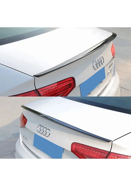 Audi A4 Sedan Bagaj Üstü Spoiler Parlak Siyah Spoyler Plastik Ithal 2012-2016 fiyatları
