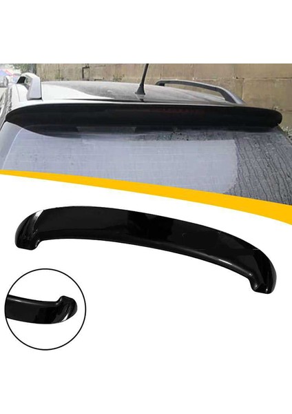 MKG Otomotiv Vw Polo Spoiler Parlak Siyah Spoyler Plastik Ithal 2002-2009