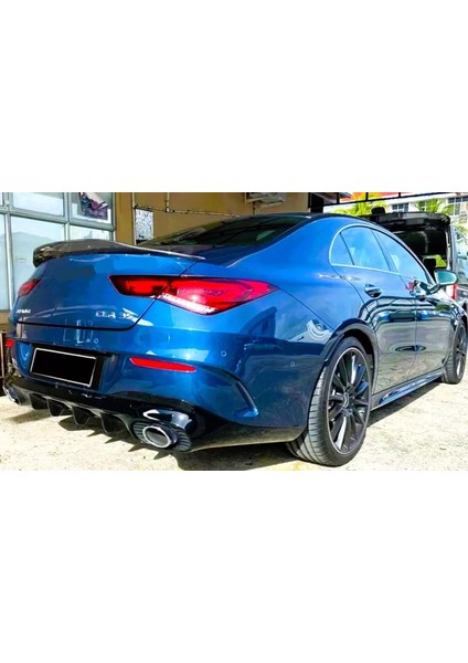 Mercedes Cla W118 Psm Bagaj Üstü Spoiler Parlak Siyah Spoyler Plastik Ithal 2020-2023 modelleri