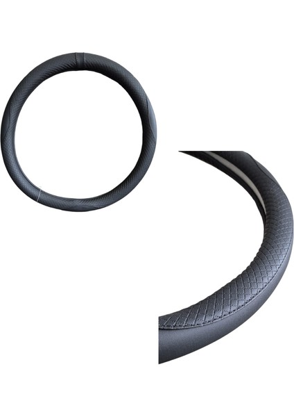 Direksiyon Kılıfı 38 cm Siyah / DIKI407