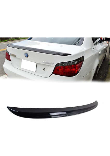 Bmw E60 M5 Bagaj Üstü Spoiler Parlak Siyah Spoyler Plastik Ithal 2004-2010