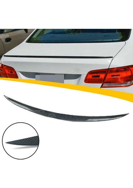 MKG Otomotiv Bmw E92 Coupe M3 Bagaj Üstü Spoiler Parlak Siyah Spoyler Plastik Ithal