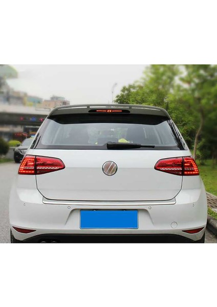 Vw Golf 7/7,5 R Spoiler Parlak Siyah Spoyler Plastik Ithal 2012-2020 modelleri