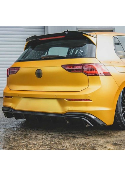 Vw Golf 8 Gtı Spoiler Parlak Siyah Spoyler Plastik Ithal modelleri