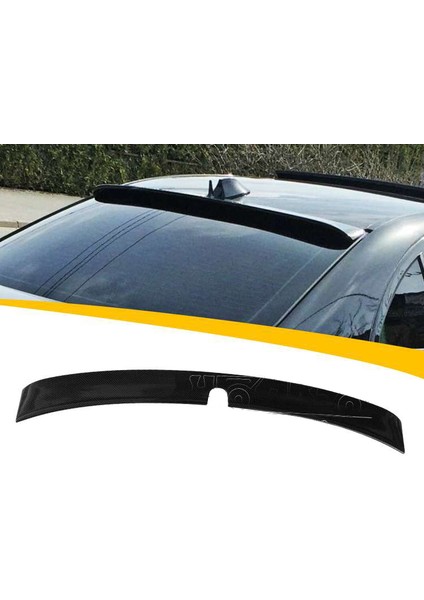Mercedes E W211 Cam Üstü Spoiler Parlak Siyah Spoyler Plastik Ithal 2002-2009