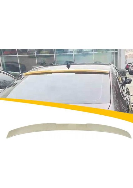 Skoda Superb Cam Üstü Spoiler Parlak Siyah Spoyler Plastik Ithal 2020+