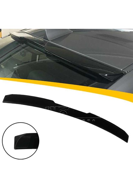 Bmw E60 Cam Üstü Spoiler Parlak Siyah Spoyler Plastik Ithal