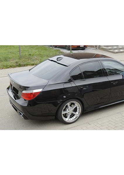 Bmw E60 Cam Üstü Spoiler Parlak Siyah Spoyler Plastik Ithal fiyatları