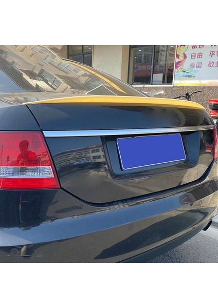 Audi A6 C6 Bagaj Üstü Spoiler Parlak Siyah Spoyler Plastik Ithal 2005-2011 modelleri