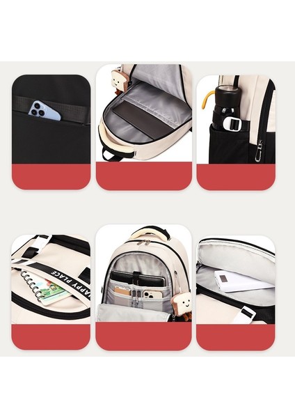 Kızlar Büyük Kapasiteli Omuz Çantası Kampüs Sırt Çantaları JW9703(35*26*47CM) (Yurt Dışından) indirimleri