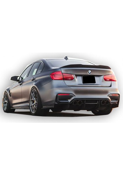 Bmw F30 Psm Bagaj Üstü Spoiler Parlak Siyah Spoyler Plastik Ithal fiyatları
