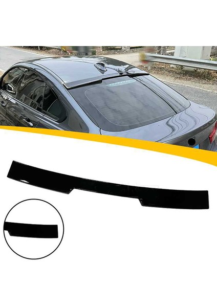 MKG Otomotiv Bmw F36 M4 Cam Üstü Spoiler Parlak Siyah Spoyler Plastik Ithal