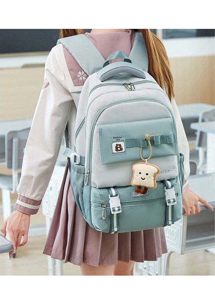 Kızlar Büyük Kapasiteli Omuz Çantası Kampüs Sırt Çantaları JW9723(36*22*48CM) (Yurt Dışından) fırsatları