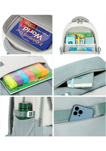 Kızlar Büyük Kapasiteli Omuz Çantası Kampüs Sırt Çantaları JW9723(36*22*48CM) (Yurt Dışından) indirimleri