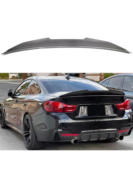 Bmw F32 Psm Bagaj Üstü Spoiler Parlak Siyah Spoyler Plastik Ithal