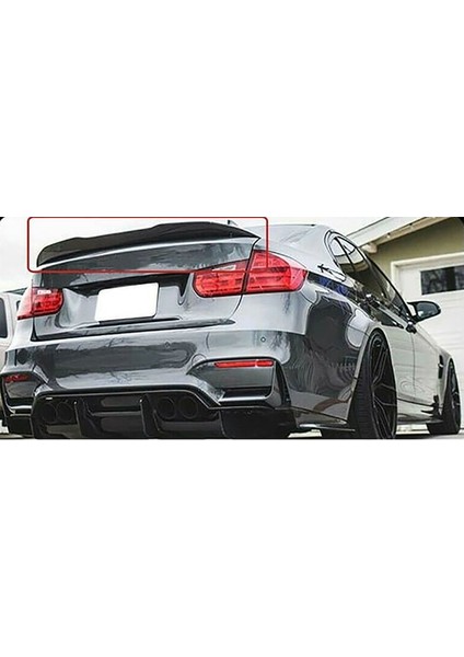 Bmw F32 Psm Bagaj Üstü Spoiler Parlak Siyah Spoyler Plastik Ithal fırsatları