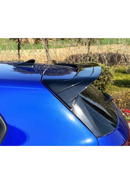 Vw Golf 8 2020 R Spoiler Parlak Siyah Spoyler Plastik Ithal modelleri