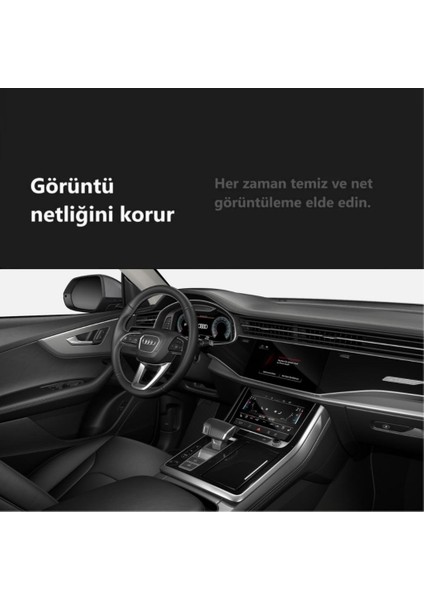 Audi Q7 Ekran Koruyucu Set Multimedya Kumanda Gösterge Klima