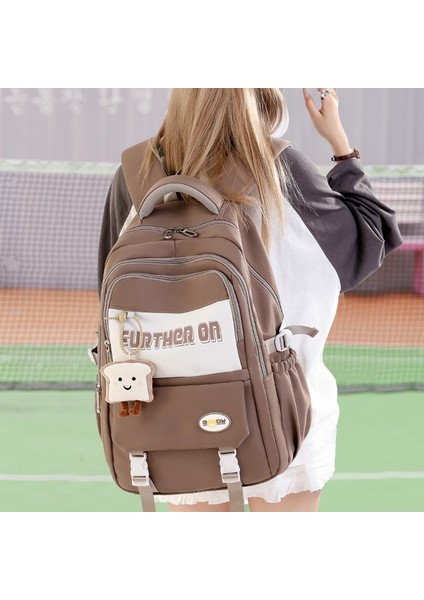 Büyük Kapasiteli Omuz Çantası Kampüs Sırt Çantası JW9731 (35*22*49CM) (Yurt Dışından)