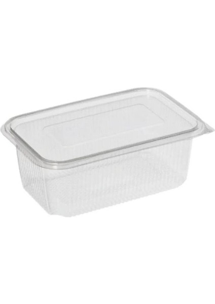 Plastik Sızdırmaz Kap 1000 gr cc Kullan At Tek Kullanımlık Plastik Kapaklı Kase 50 Adet indirimleri