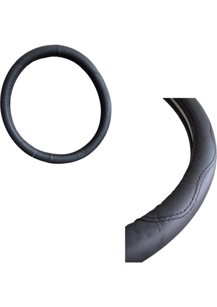 Direksiyon Kılıfı 38 cm Siyah / DIKI404