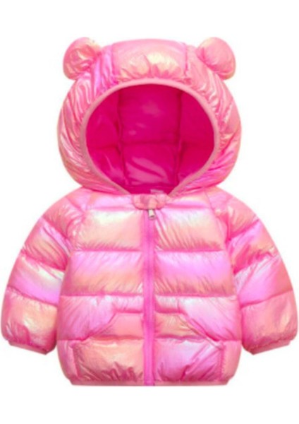 Teddy Şirin Şişme Mont Şeker Pembe 21LGTEDDYJACKETSUGARPINK