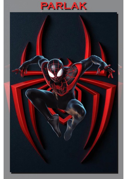Ps5 Marvel Spider Man1-2 Miles Morales Oyun Posteri, Duvar Kağıdı/ Li Baskı