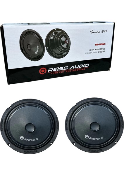 16 cm 300W Reiss M6NX 100 Rms Midrange