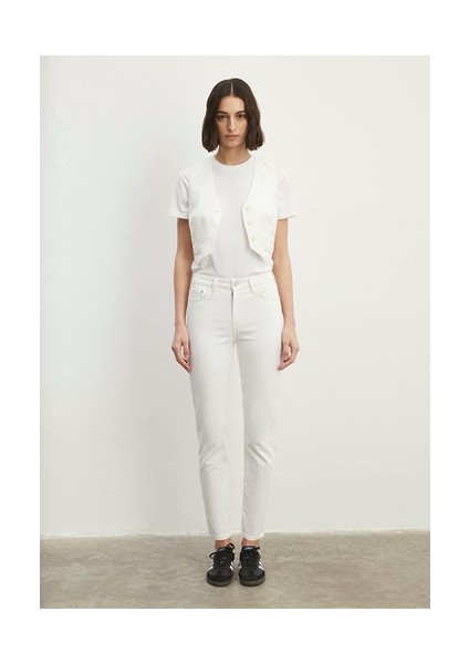 Kadın Cindy Beyaz Everyday 90S Jean Pantolon 100277-81362 fiyatları