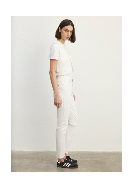 Kadın Cindy Beyaz Everyday 90S Jean Pantolon 100277-81362 fırsatları