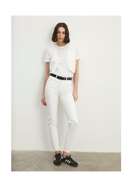 Kadın Cindy Beyaz Everyday 90S Jean Pantolon 100277-81362