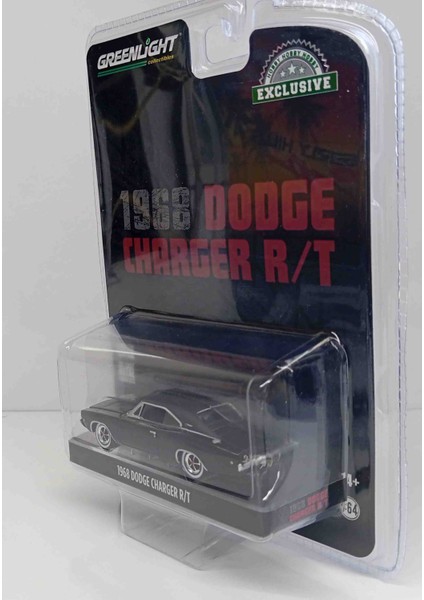 Exclusive 1:64 Ölçek 1968 Dodge Charger R/t