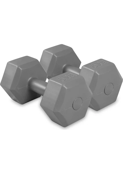 2x8 kg Vınyl Dumbbell Set