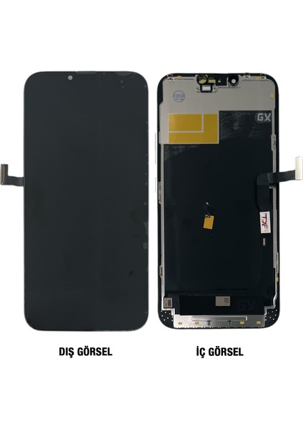 Teknonet Apple iPhone 13 Pro Max Uyumlu Gx OLED Lcd+Dokunmatik+Çıtalı