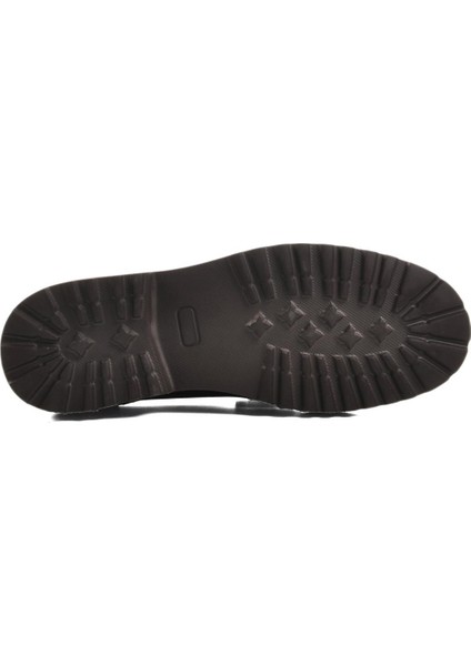 7710 Kahve Açma Deri Erkek Loafer Ayakkabı