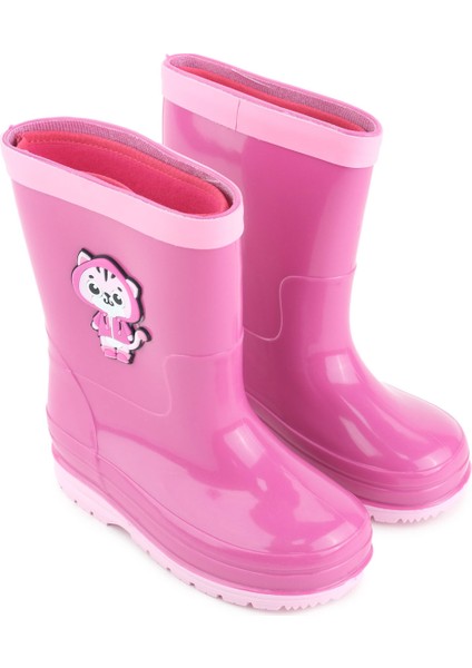 Kız Çocuk Kışlık Içinde Çıkarılabilir Ek Çoraplı Su Geçirmez Yağmur Bot Çizme modelleri