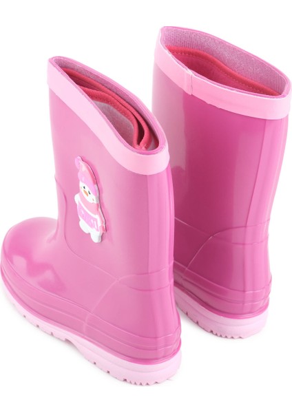 Kız Çocuk Kışlık Içinde Çıkarılabilir Ek Çoraplı Su Geçirmez Yağmur Bot Çizme fırsatları