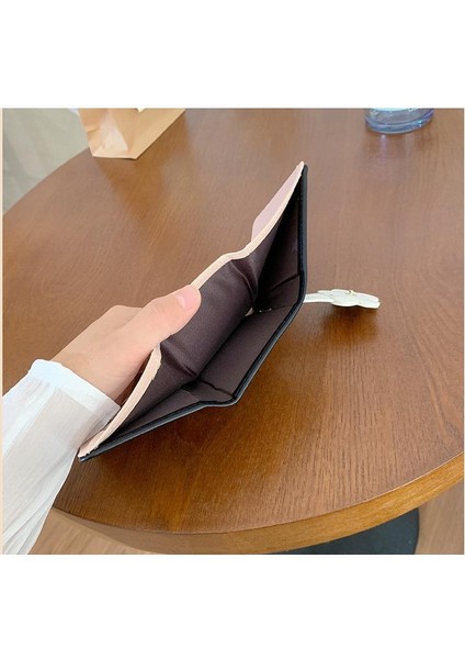 Cüzdan Kart Tutucu Pu Malzeme Taze ve Sade Stil, Siyah (Yurt Dışından) fiyatları