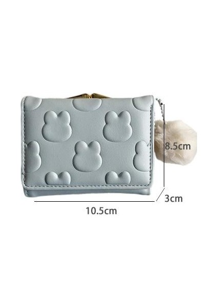 Cüzdan Kart Tutucu Pu Malzeme Deforme Edilmesi Kolay Değıl Tavşan Desenli Düz Renk Stili, Siyah (Yurt Dışından) modelleri