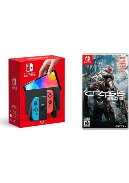 OLED Oyun Konsolu Sıfır + Assassins Creed The Rebel Collection Oyunu