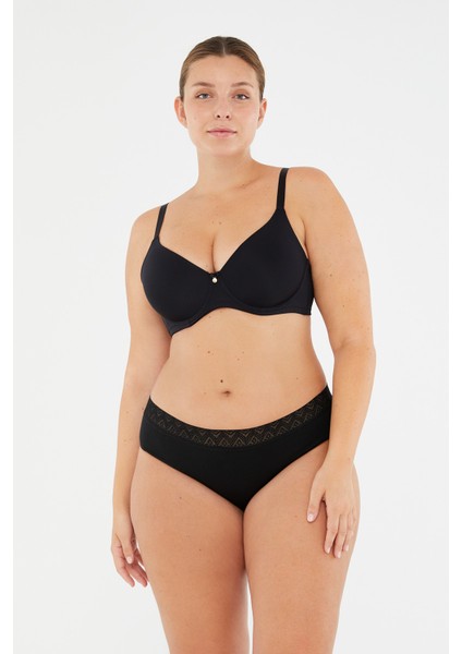 Siyah Süprem Mıdı Külot modelleri