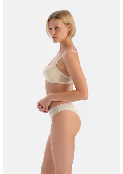 Ekru 5137KC 2'li Aksesuar Detaylı Brazıllıan modelleri