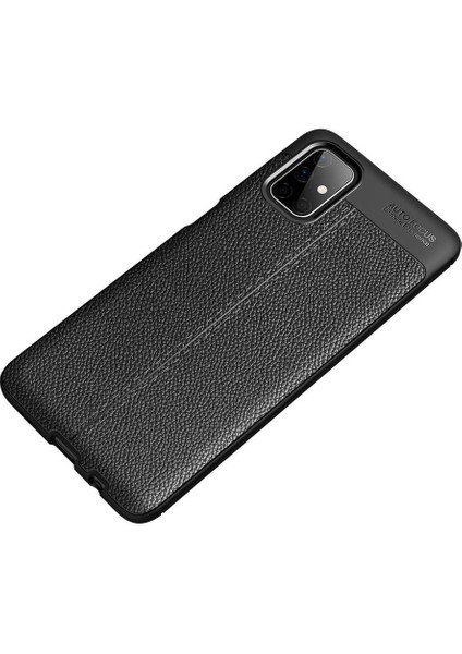 Galaxy M51 Kılıf Zore Niss Silikon Kapak-Lacivert
