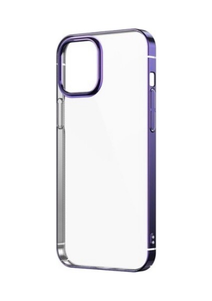 Apple iPhone 12 Kılıf Zore Pixel Kapak-Açık Mor