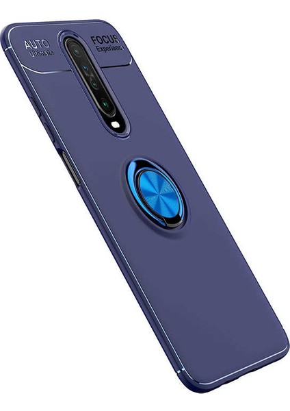 Xiaomi Poco X2 Kılıf Zore Ravel Silikon Kapak-Mavi