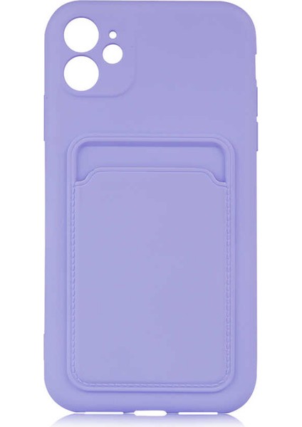 Apple iPhone 12 Kılıf ​​zore Ofix Kapak-Lila