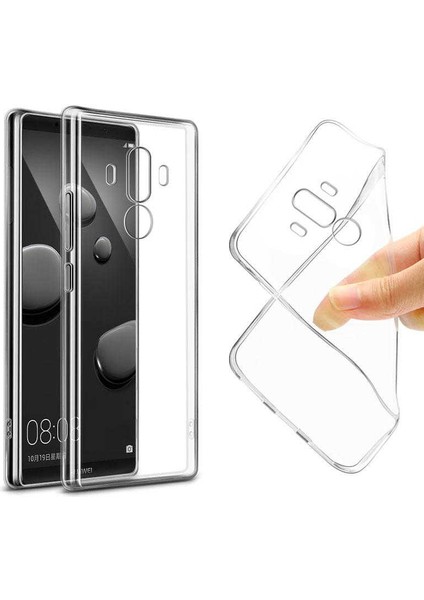 Huawei Mate 9 Kılıf Zore Süper Silikon Kapak-Renksiz fiyatları