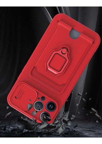 Apple iPhone 13 Pro Kılıf ​zore Pelit Kapak-Lila