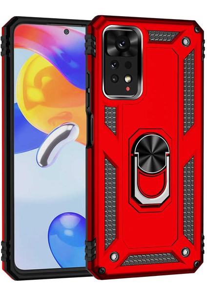 Xiaomi Redmi Note 11 Pro 5g Kılıf Zore Vega Kapak-Mavi